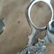 Set of two pairs of antique eggcutter scissors