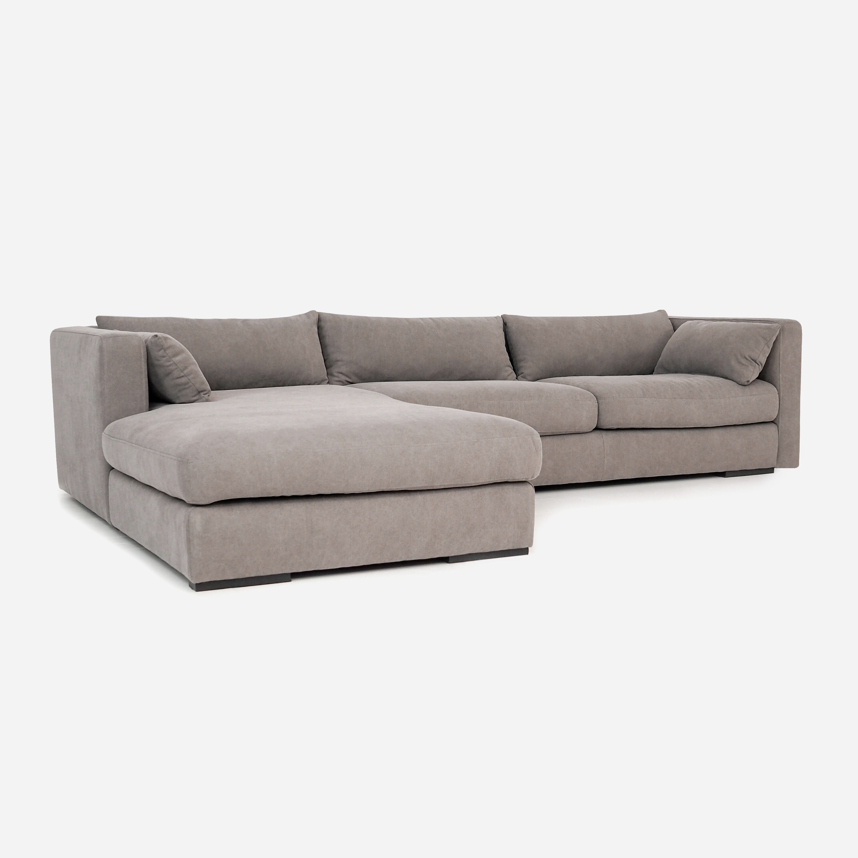 Corner sofa sztokholm grey, scandinavian design