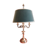 Silver bronze hot water bottle lamp
