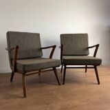 Pair of vintage Scandinavian armchairs – 1960s