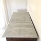 Marble and pitchpin chest of drawers