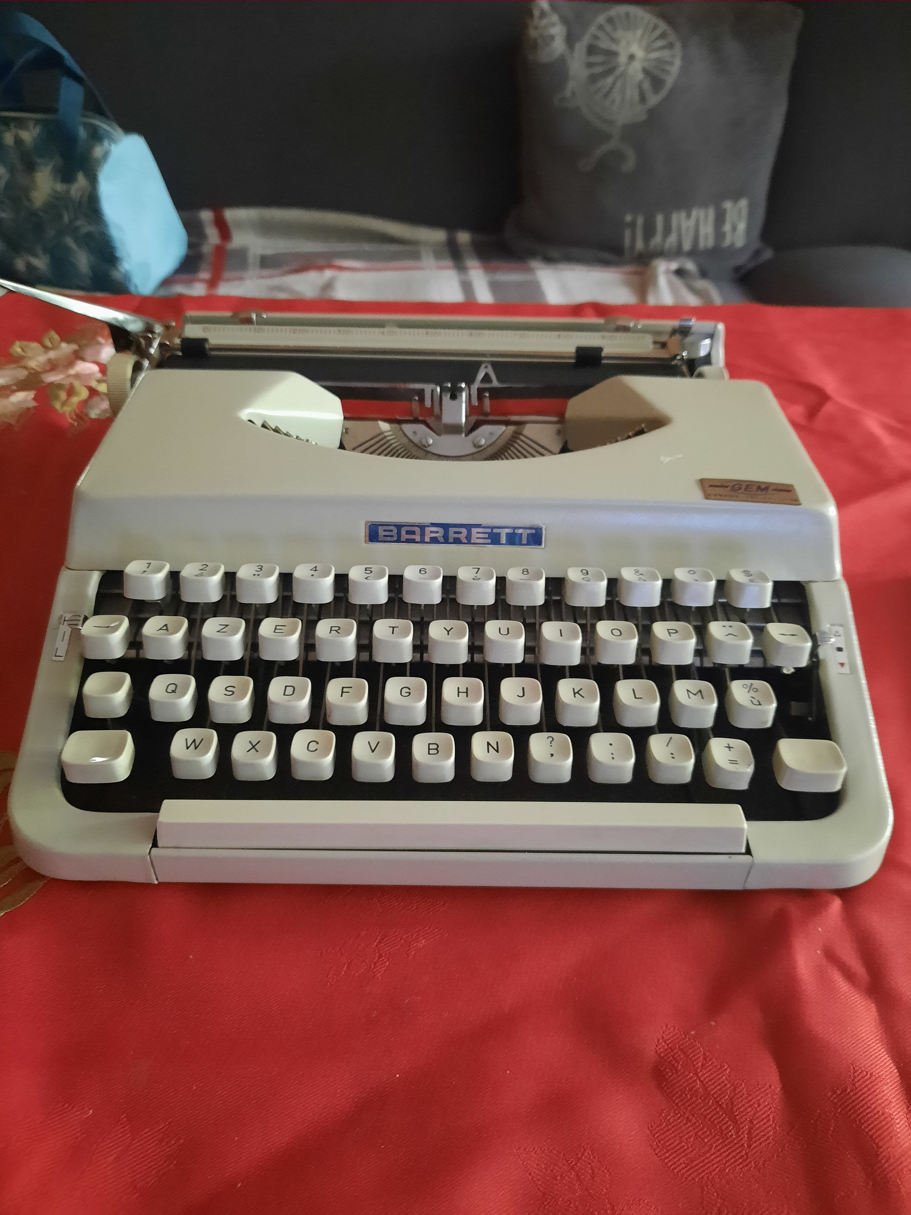 Vintage writing machine
