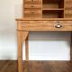 Magnificent Art Deco style secretary desk in old wood