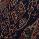 Vintage Turkish handmade rug 120x201 cm