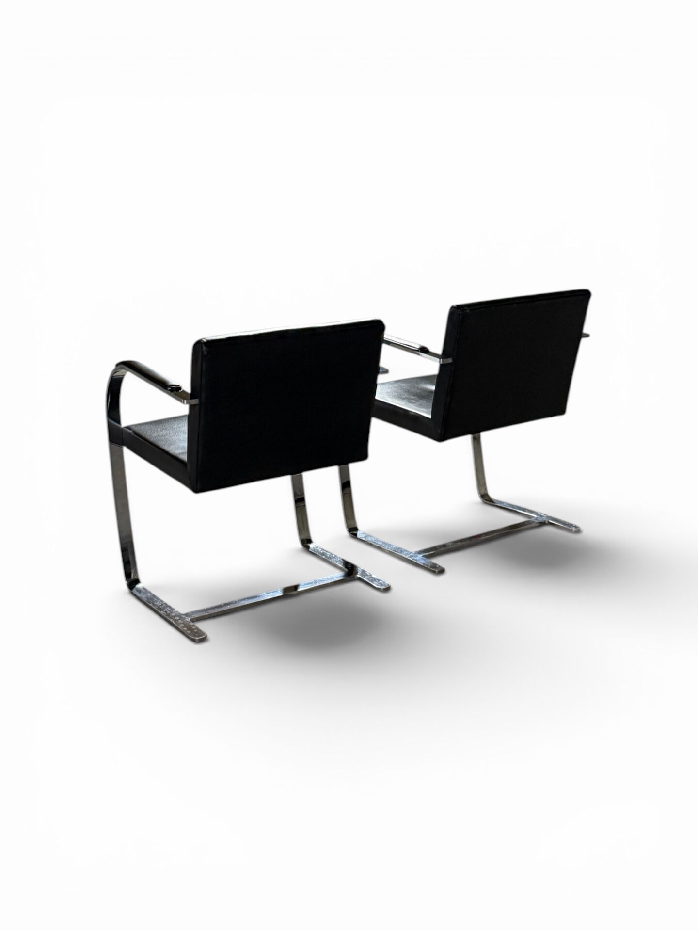 Pair of "Brno" armchairs by Ludwig Mies van der Rohe