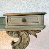 Turquoise blue "mermaid" dressing table