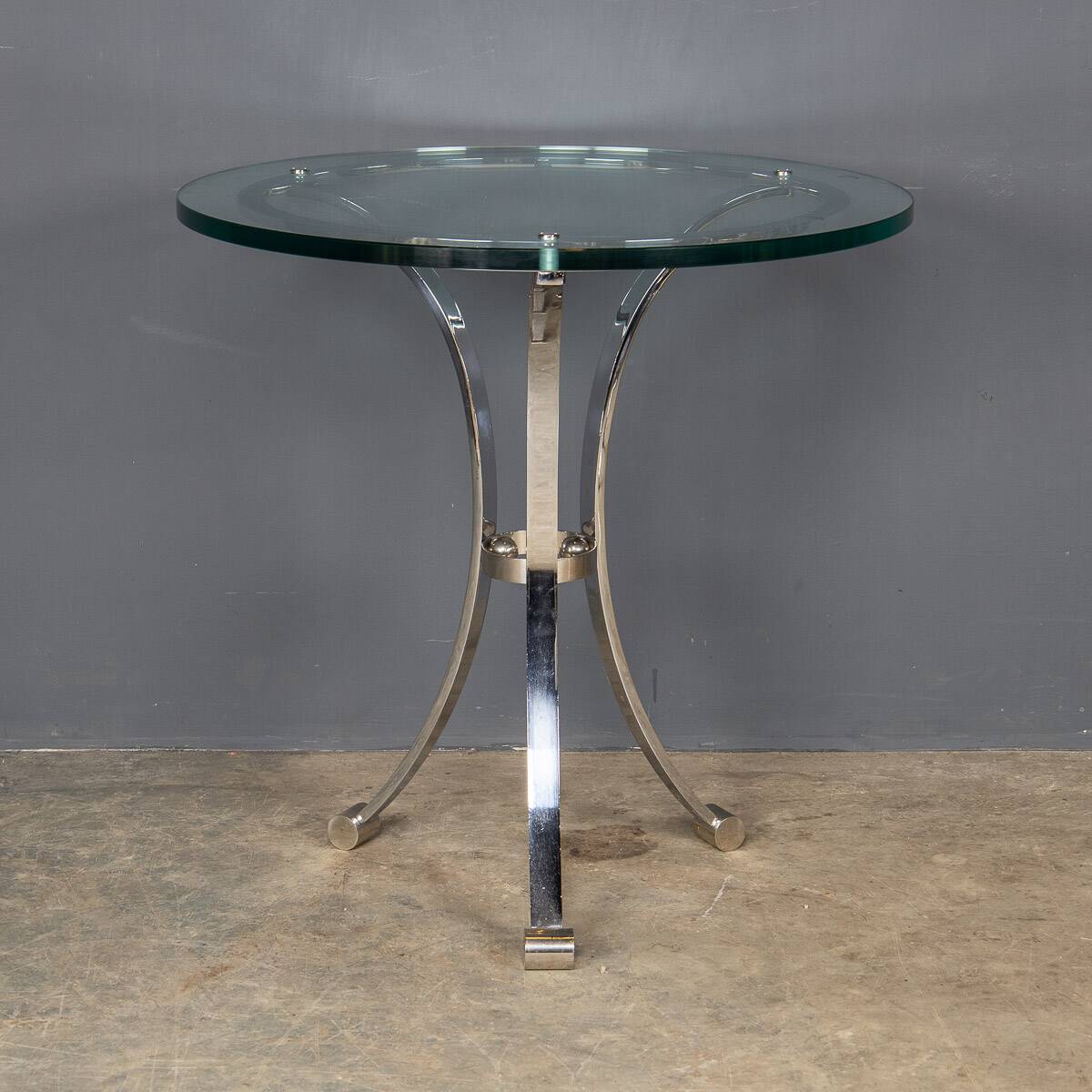 A set of four bar tables from the waldorf hotel, new york c.1940