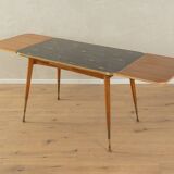 50s Extendable Glass/Wooden Table