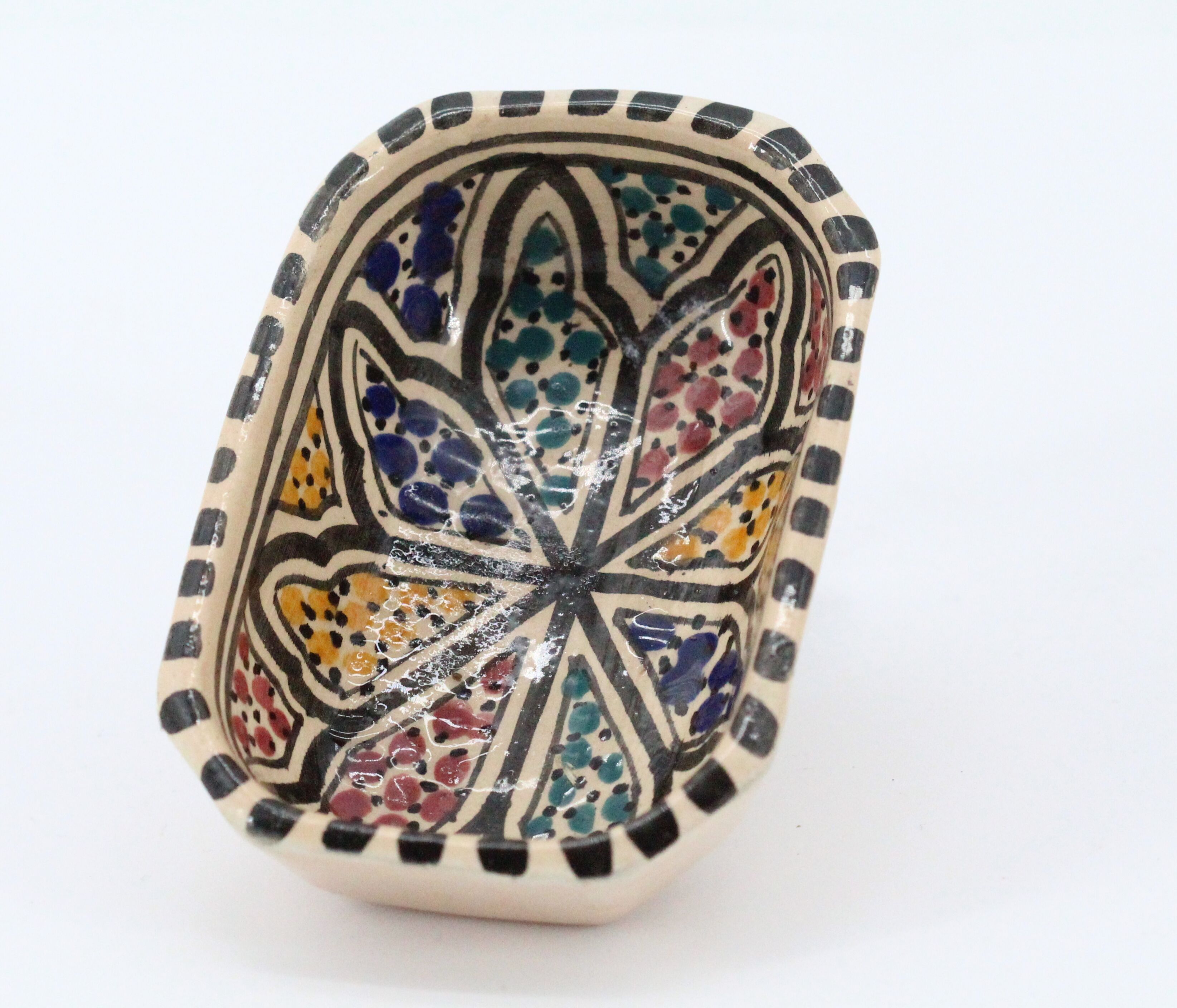 Set of 2 Moroccan ceramic ramekins