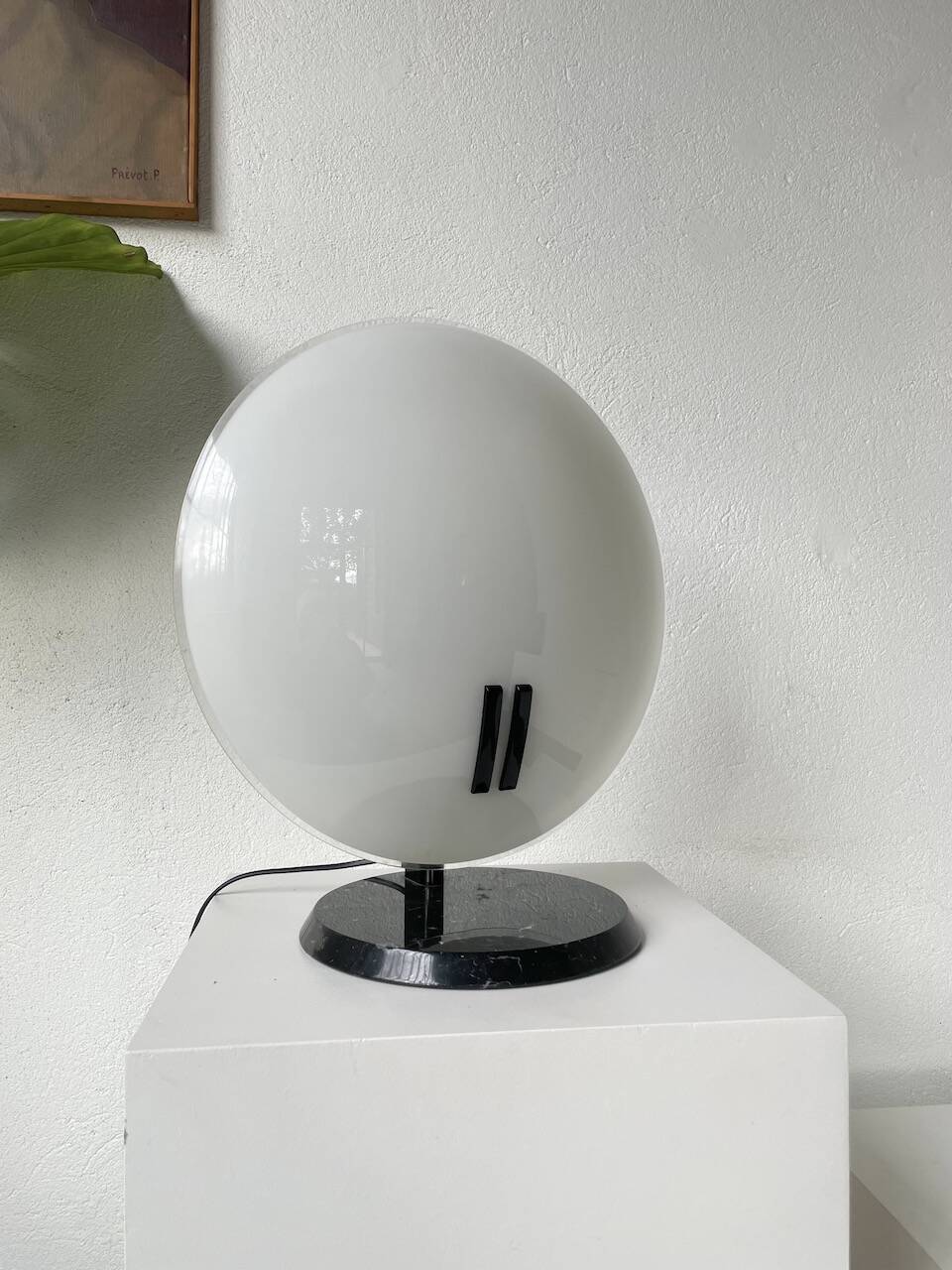 “La Perla” desk lamp by Bruno Gecchelin for Oluce 1980