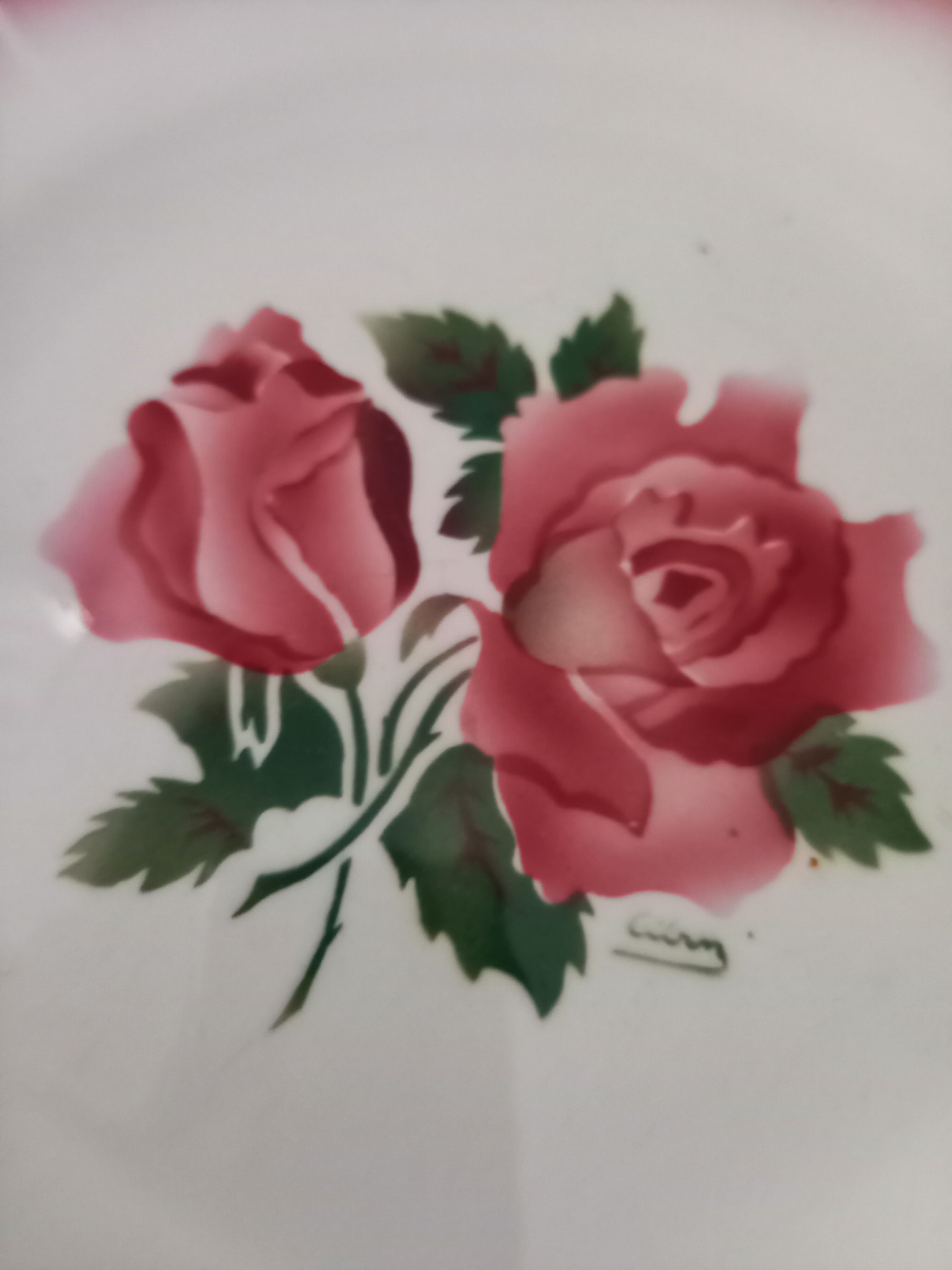 Lot of 8 flat plates Digoin Sarreguemines