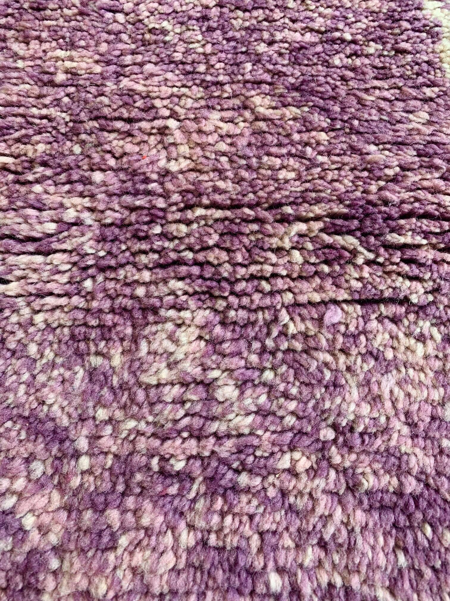 Moroccan Berber rug "Boujaad" pure wool hand-woven