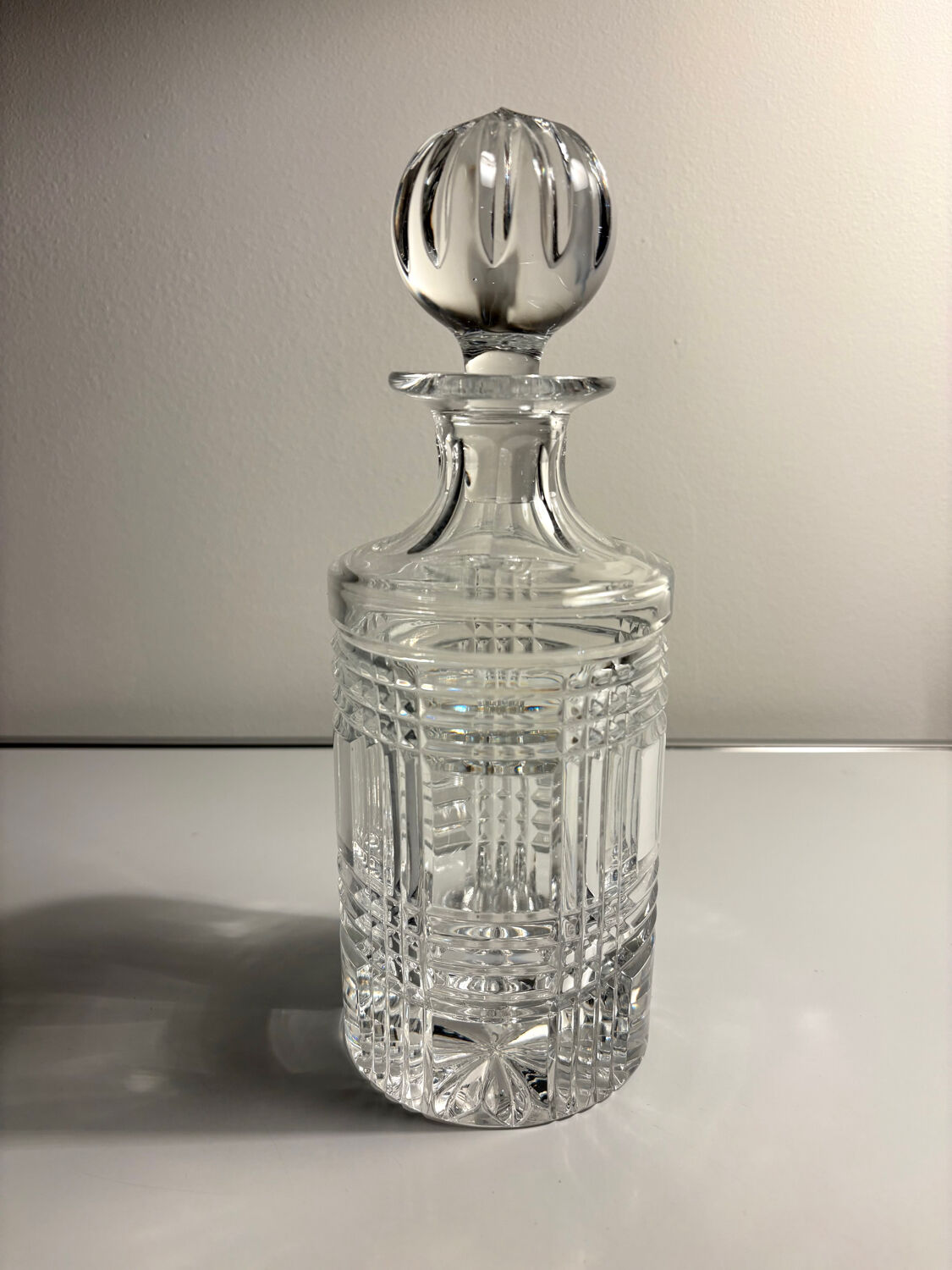 Carafe en cristal taillée Ralph Lauren