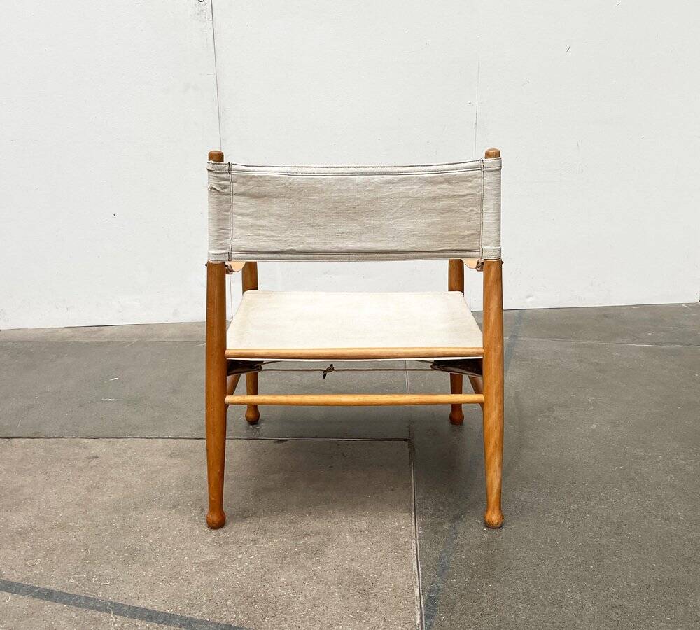 Mid-century modern Danish safari chair by Farstrup, 1960s.