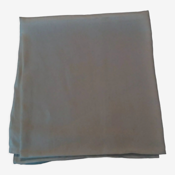 Old linen damask linen tablecloth 115 x 117 cm