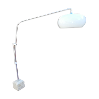 Lampadaire italien style "arc" a bras déporté