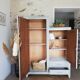 Asymmetrical cabinet
