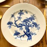 Set of eight German porcelain plates from the 1950s