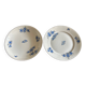 two Art Deco porcelain dishes F. Legrand & Cie