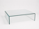 Tempered glass coffee table