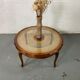 Chippendale Coffee Table in Wood, Canning and Glass