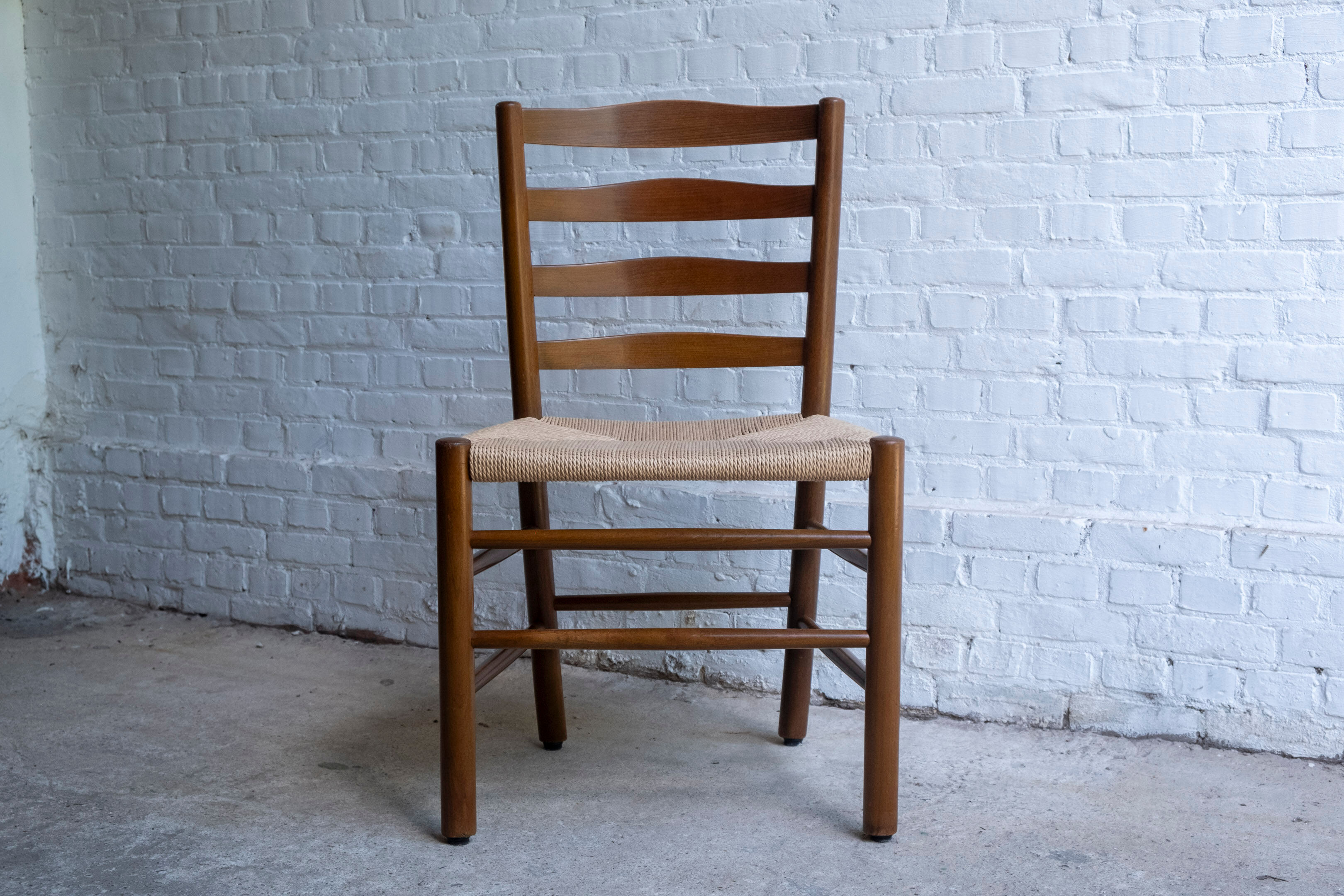 Church chair Kaare Klint, Fritz Hansen, 1940s Denmark