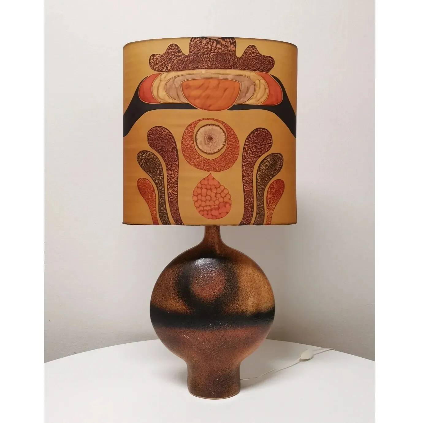Ceramic lamp by Anne and Pierre Roset, 1980