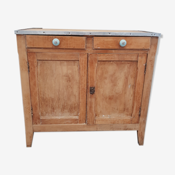 Parisian sideboard raw wood