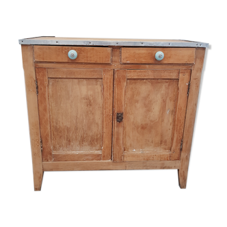Parisian sideboard raw wood