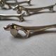Set of 6 knife holders