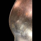 Fork and soup spoon in silver metal in their box from the brand "CERAVER OSTEAL"