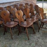 Set of 16 bistro chairs