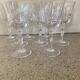8 crystal wine glasses