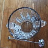Crystal ice bucket