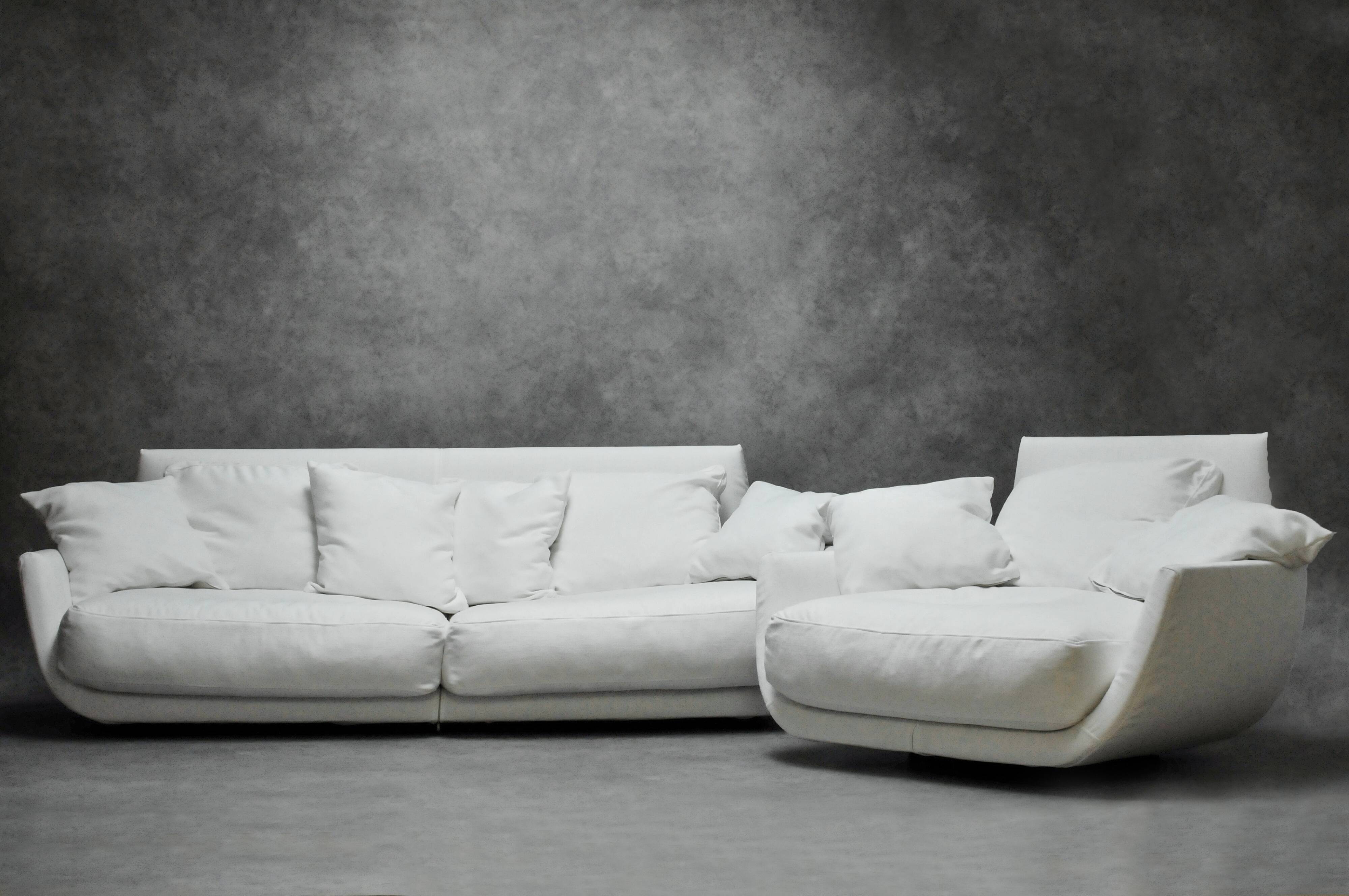 Sofa + armchair