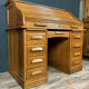 American center office blond oak box period 1900