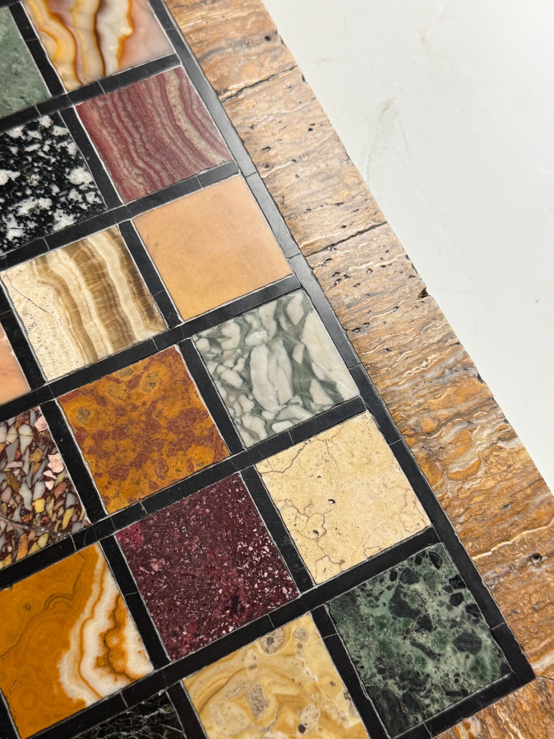 Grand tour marble specimen tablet 19th century