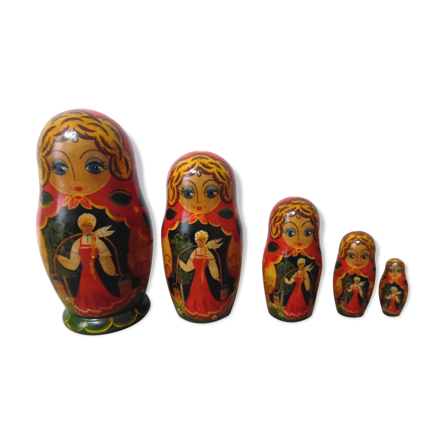 5 russian dolls