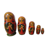 5 russian dolls