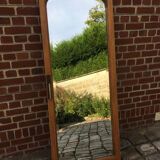 Mirror door antique wardrobe