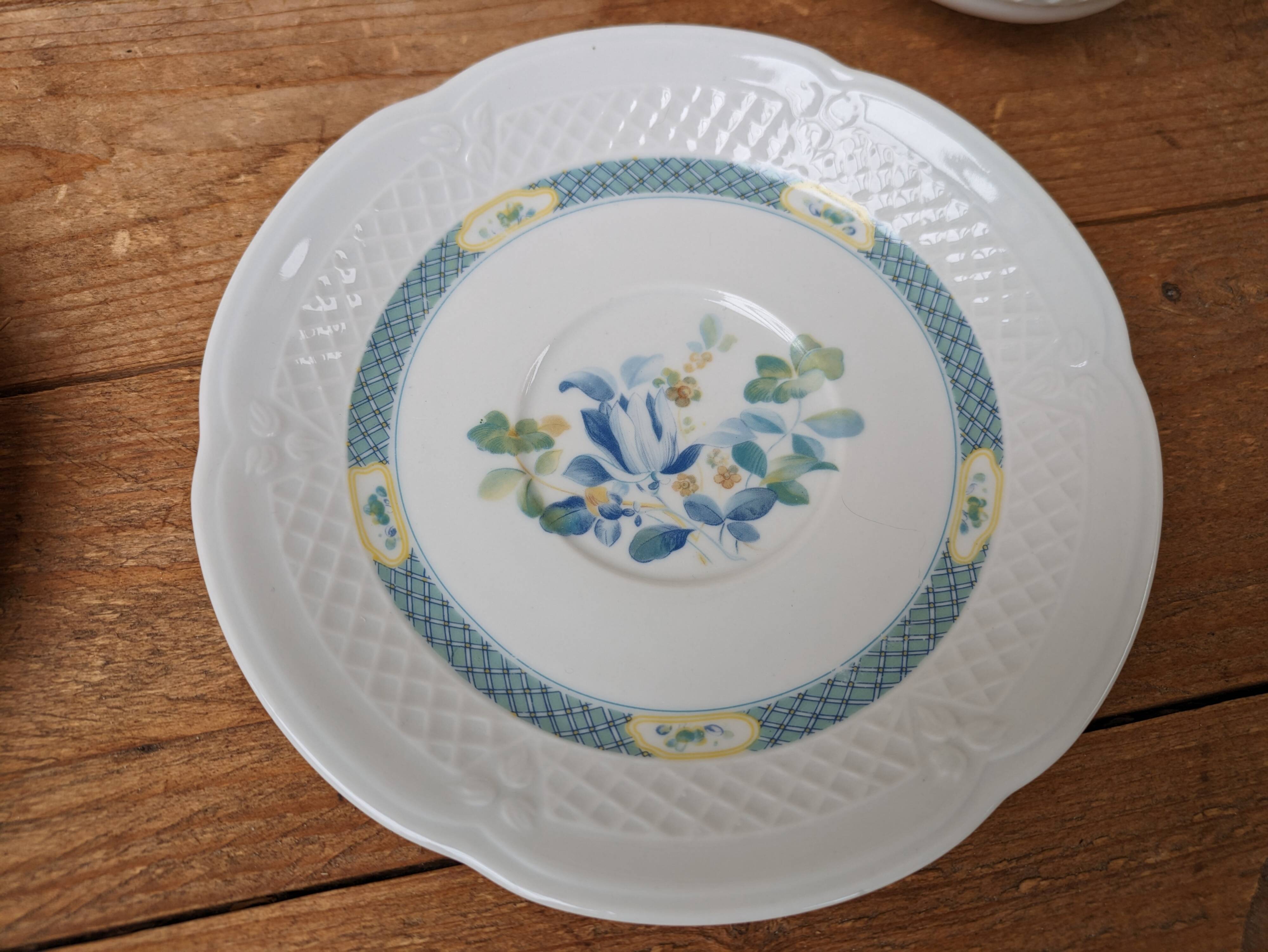 Limoges porcelain tea set L. Lourioux