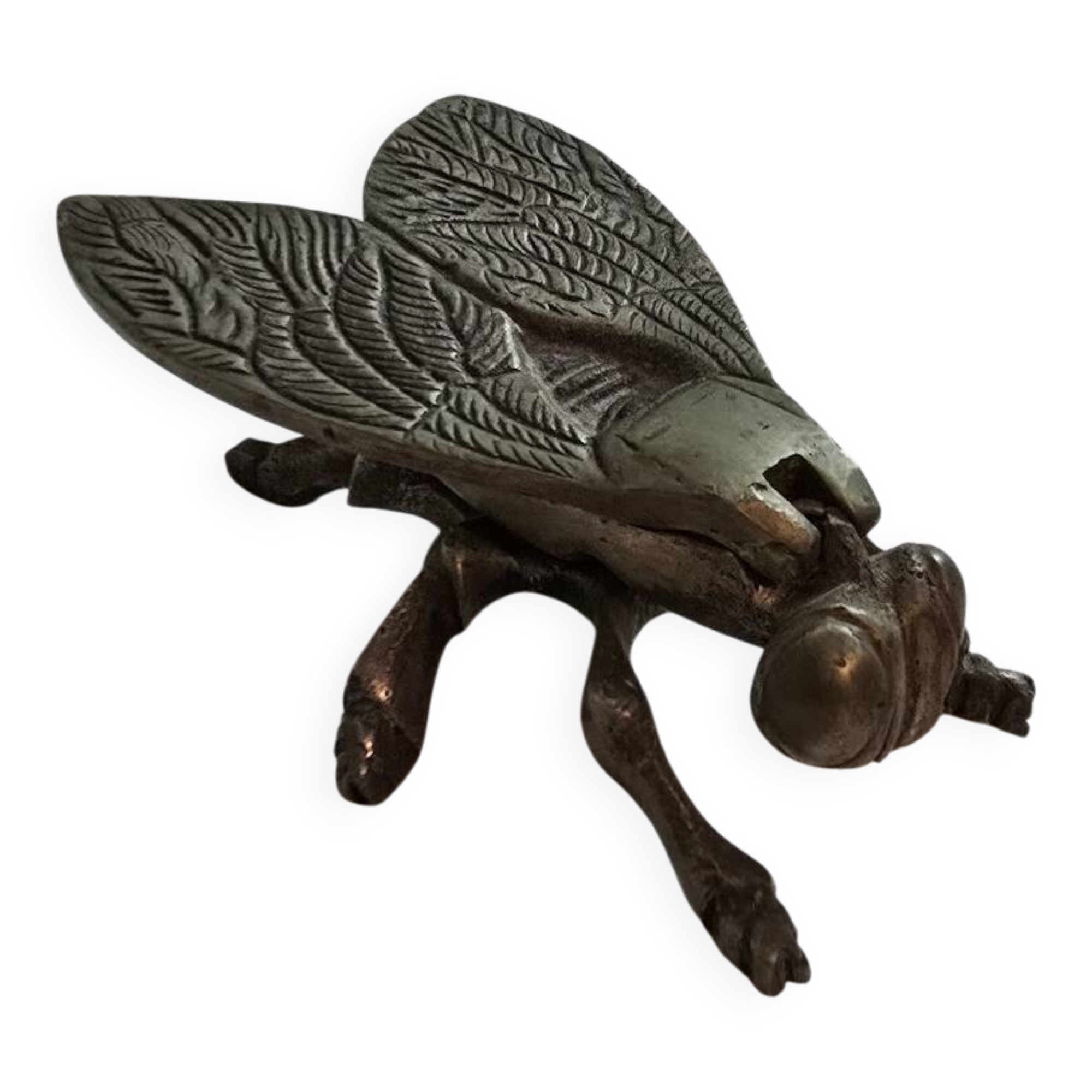 Cendrier Cigale en laiton