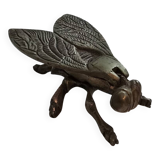 Cendrier Cigale en laiton