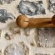 Antique wooden coat hook