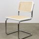 Vintage White Cesca B32 Chair by Marcel Breuer