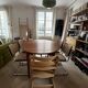 Extendable dining table in cherry wood, Søren Nissen & Ebbe Gehl, Denmark