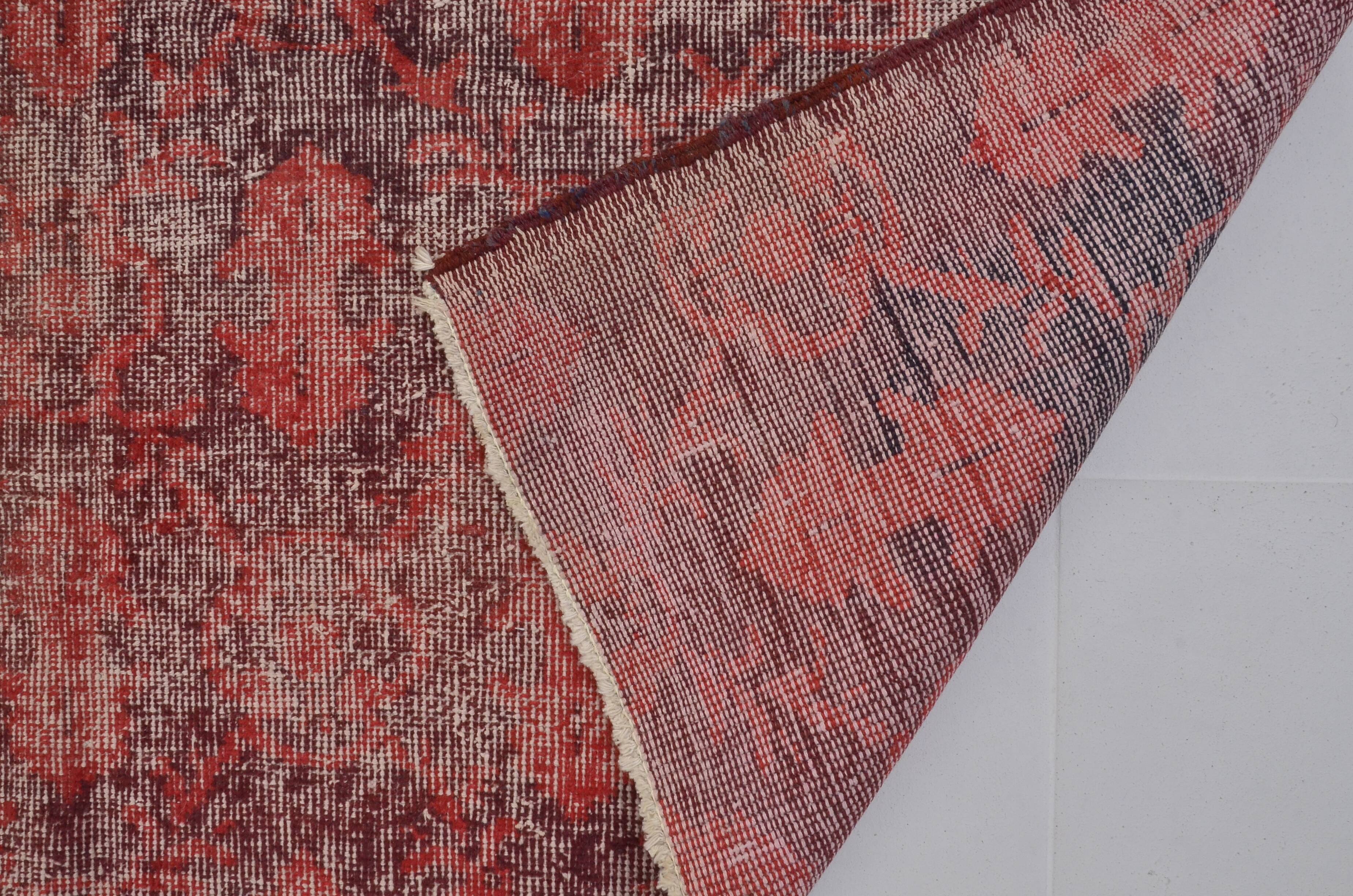 Red Turkish Oushak Rug sku 1502