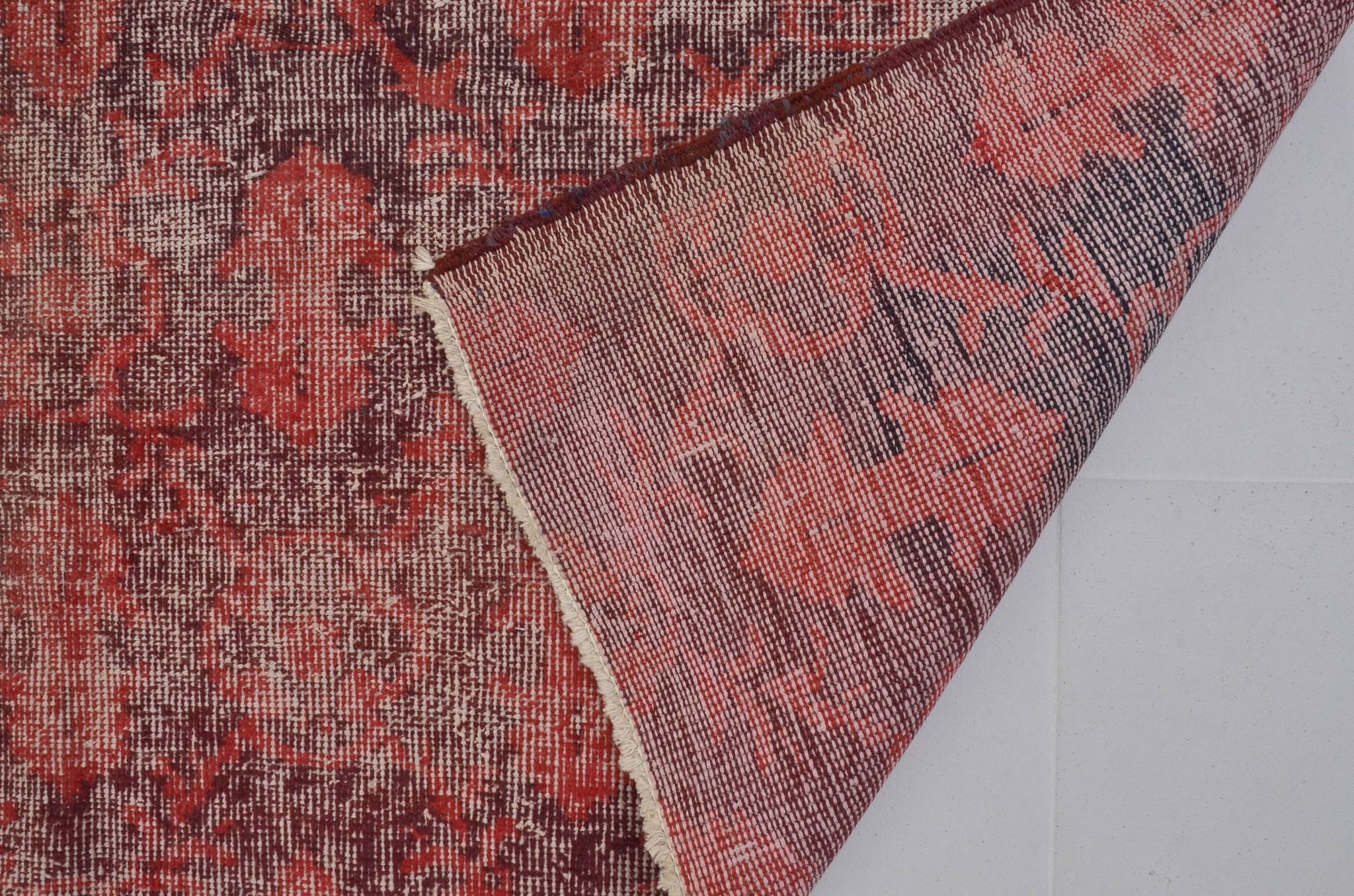 Red Turkish Oushak Rug sku 1502