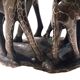 Sculpture africaine en pierre de 3 Girafes