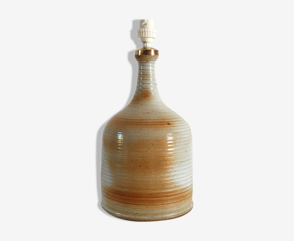 Lampe Grès du Marais vintage années 70 estampillée